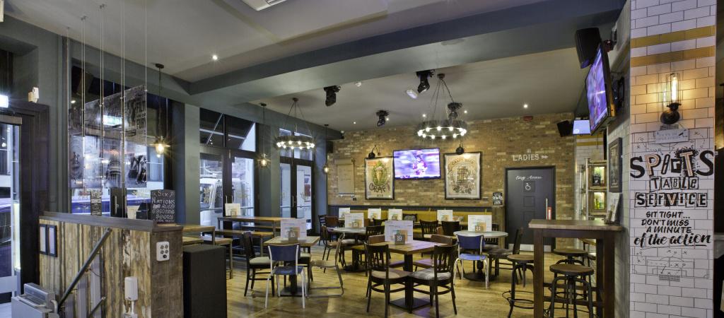 Best Sports Bars in London - Editors Tap Fetter Lane