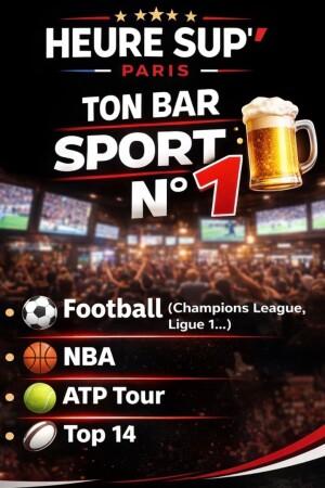 Les Meilleurs Bars à Paris - SPORTS BAR - Heure Sup’