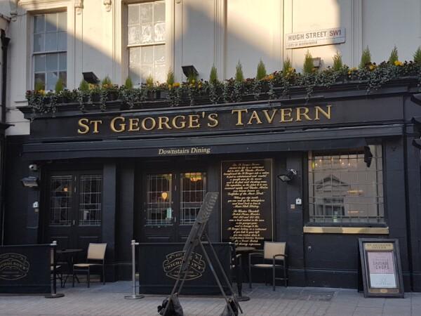 Best Sports Bars in London - St Georges Tavern Pimlico