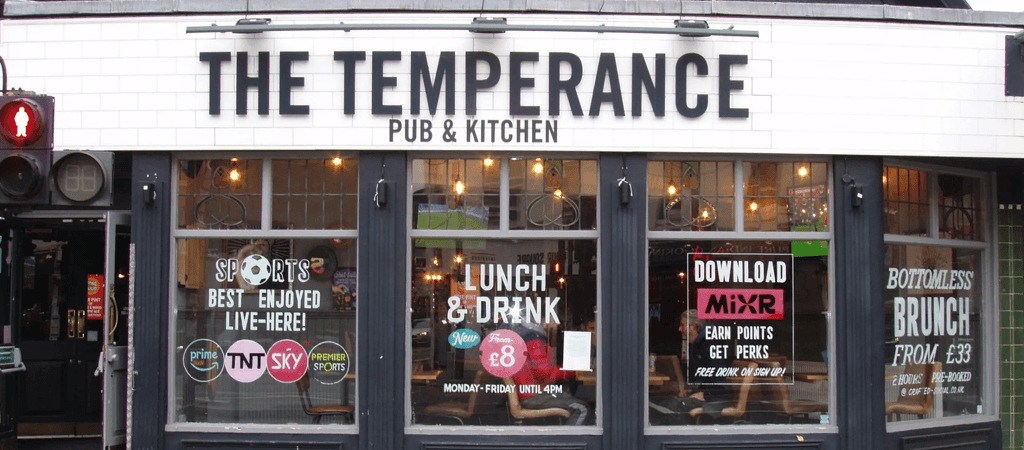 Best Sports Bars in Fulham - Temperance Fulham