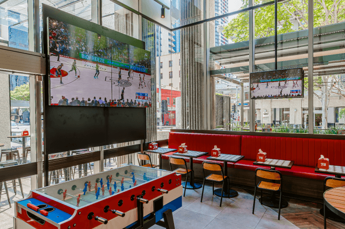 Best Sports Bars in Brisbane - Winghaus - Edward Street