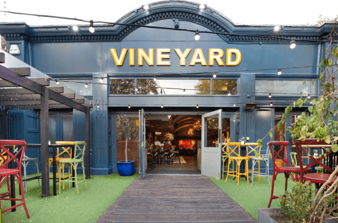 Best Sports Bars in Islington - Vineyard Islington London