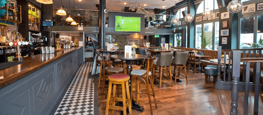 Best Sports Bars in Westminster - The Long Acre Covent Garden