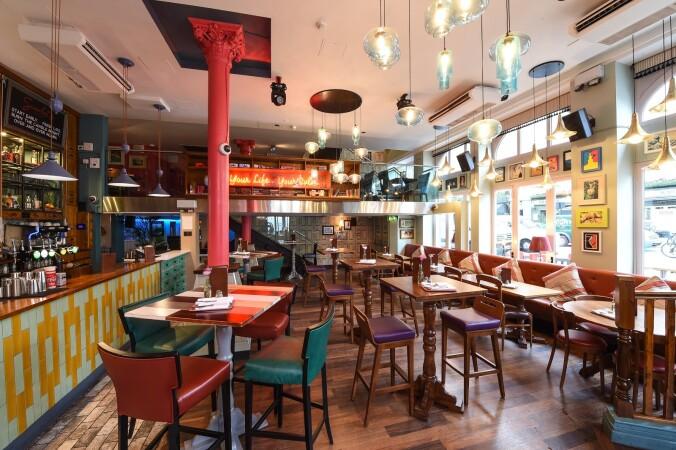 Best Sports Bars in Westminster - The Long Acre Covent Garden