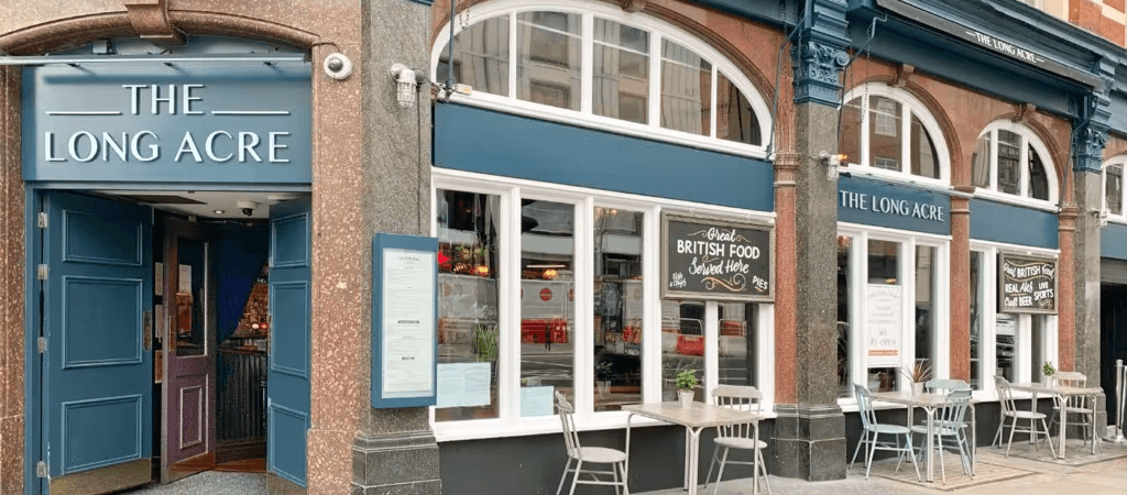 Best Sports Bars in Westminster - The Long Acre Covent Garden