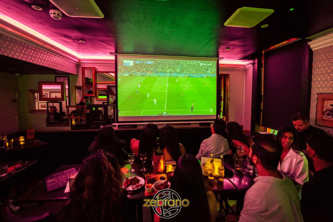 Best Sports Bars in Soho - Zebrano Soho