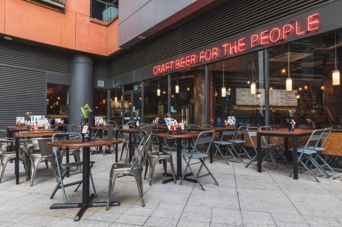 Best Sports Bars in London - Brewdog Paddington