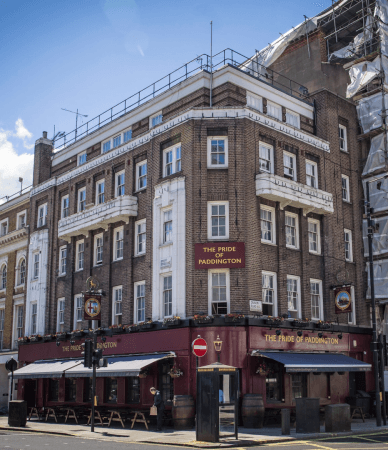 Best Sports Bars in London - The Pride of Paddington