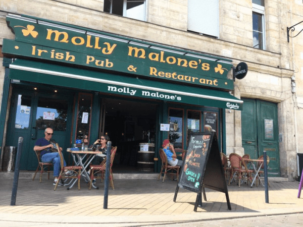 Les Meilleurs Bars à Bordeaux - Molly Malone's Pub