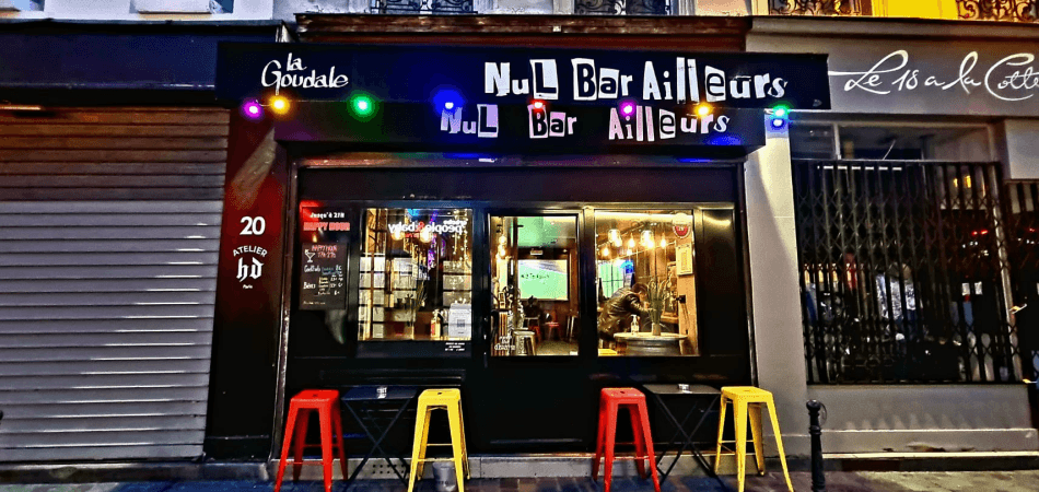 Les Meilleurs Bars à Paris - Nul Bar Ailleurs
