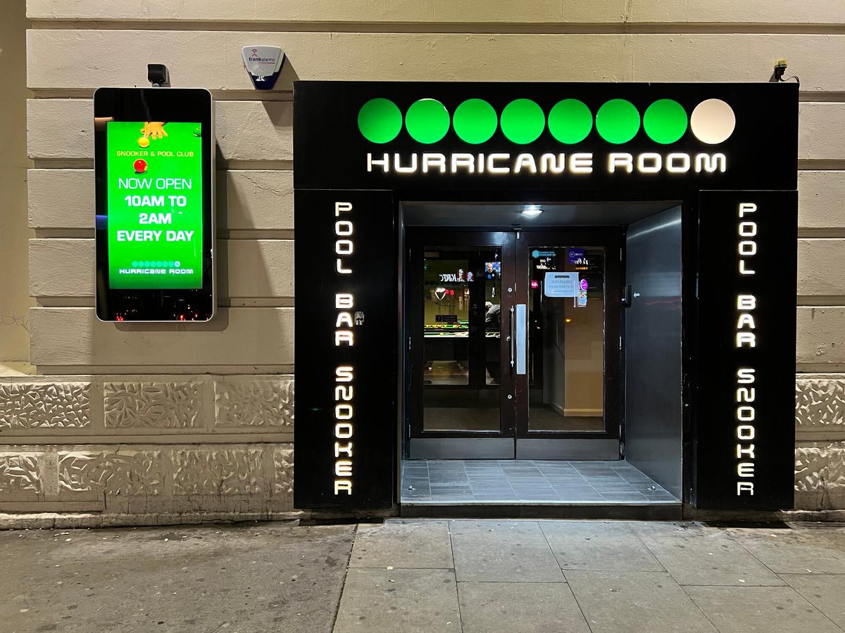 Hurricane Room Kings Cross sports pubs in London FANZO