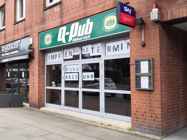 Beste Sportsbars in Hamburg - Q-Pub Billard Café