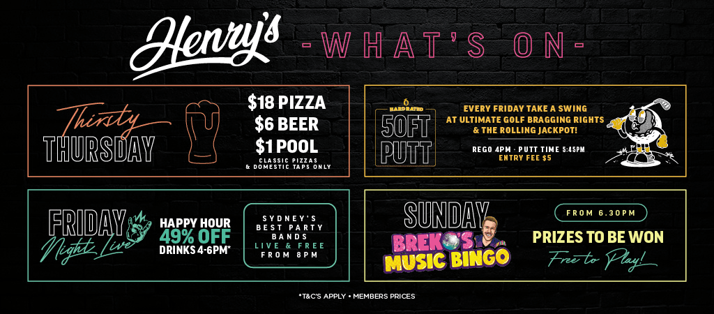 Best Sports Bars in Kingsford - Henry's at The Juniors Kingsford