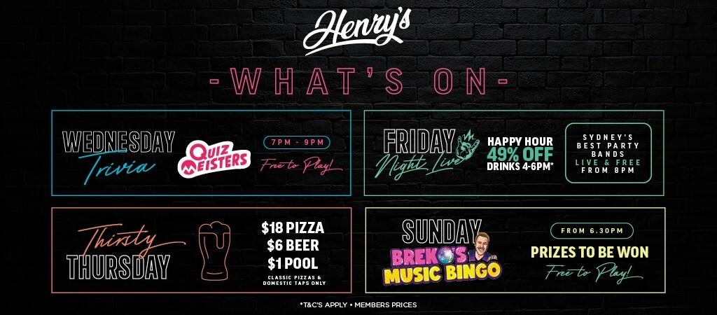 Best Sports Bars in Kingsford - Henry's at The Juniors Kingsford