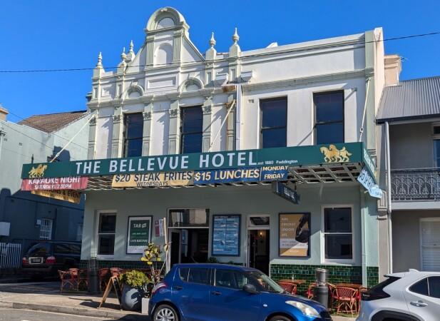 Best Sports Bars in Paddington - Bellevue Hotel