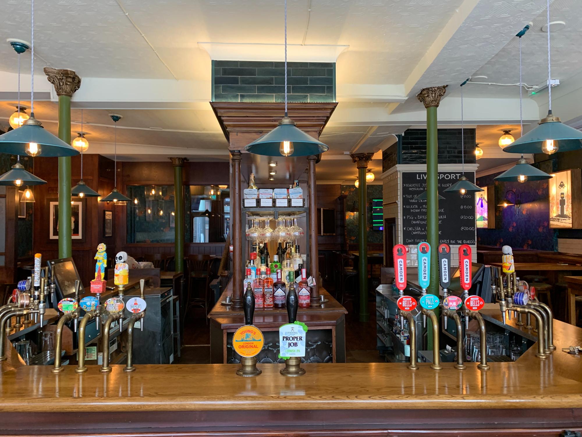 Best Sports Bars in London - One Tun Goodge Street