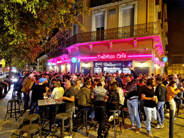 Best Sports Bars in Perpignan - Delirium Café Perpignan