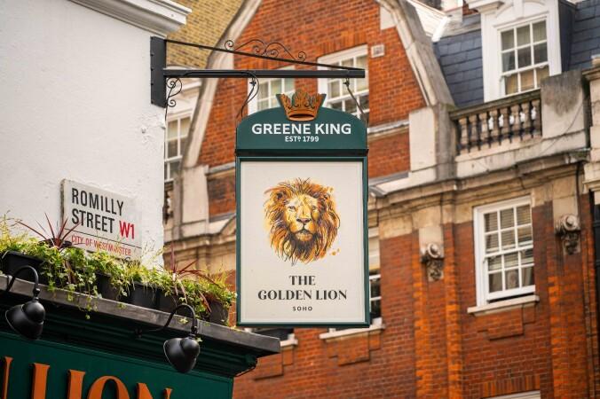Best Sports Bars in Soho - Golden Lion