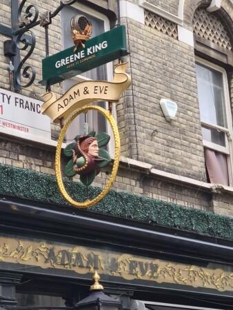 Best Sports Bars in London - Adam and Eve