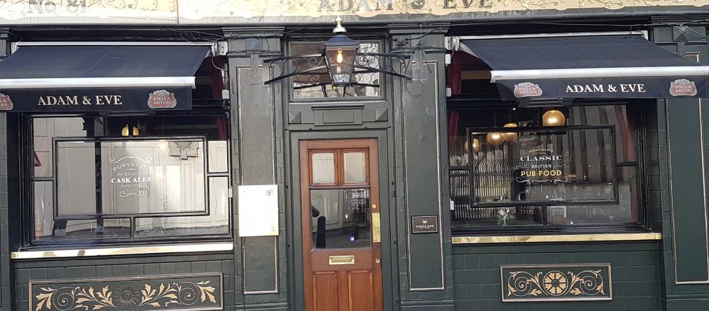 Best Sports Bars in London - Adam and Eve