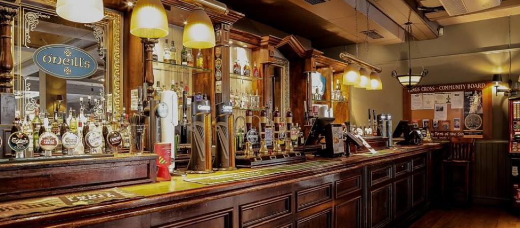 Best Sports Bars in Marylebone - O'Neills Kings Cross