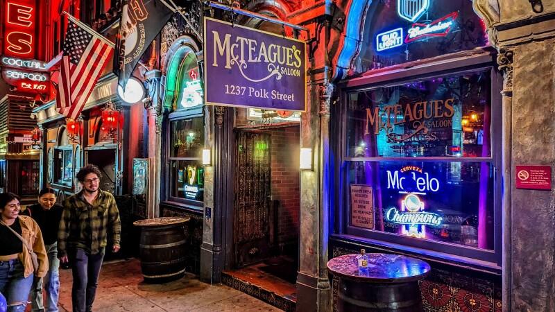 Best Sports Bars in San Francisco - Mcteagues Irish Bar