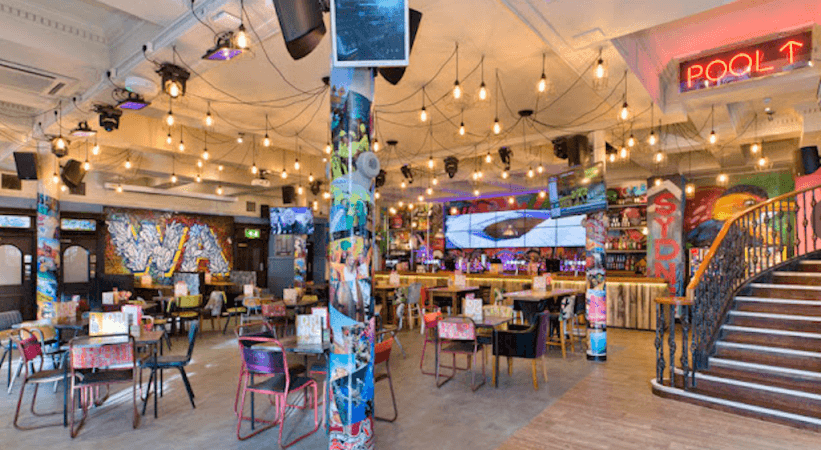 Best Sports Bars in Leeds - Walkabout Leeds (Woodhouse Lane)