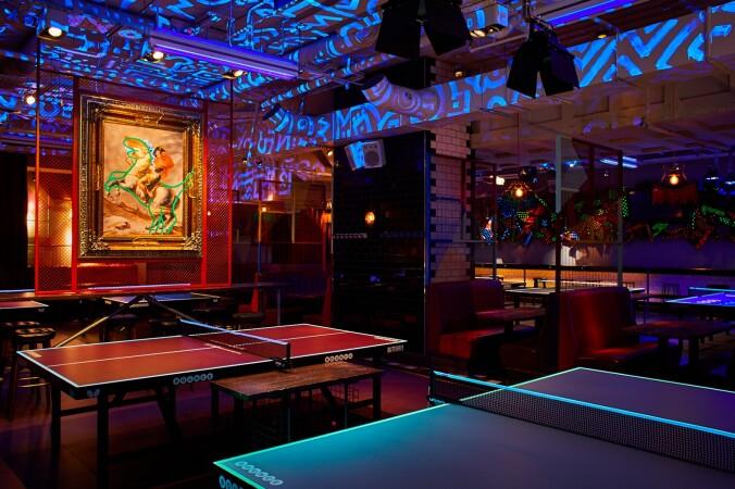 Best Sports Bars in London - Bounce, Farringdon