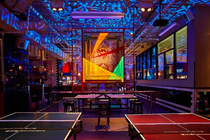 Best Sports Bars in London - Bounce, Farringdon
