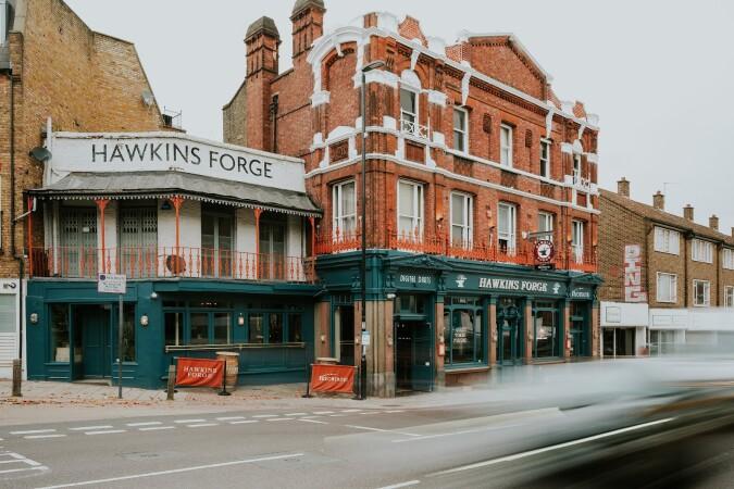 Best Sports Bars in LONDON - Hawkins Forge