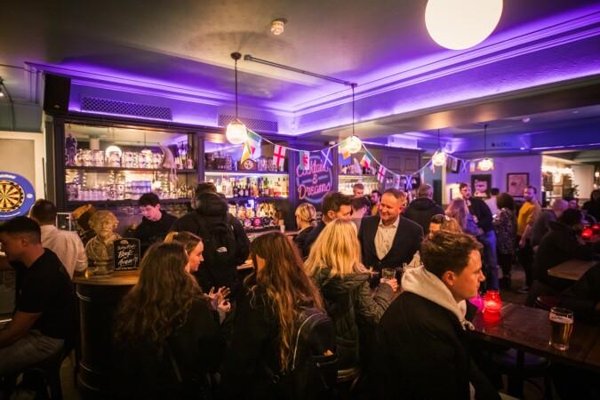 Best Sports Bars in London - Three Crowns Shoreditch