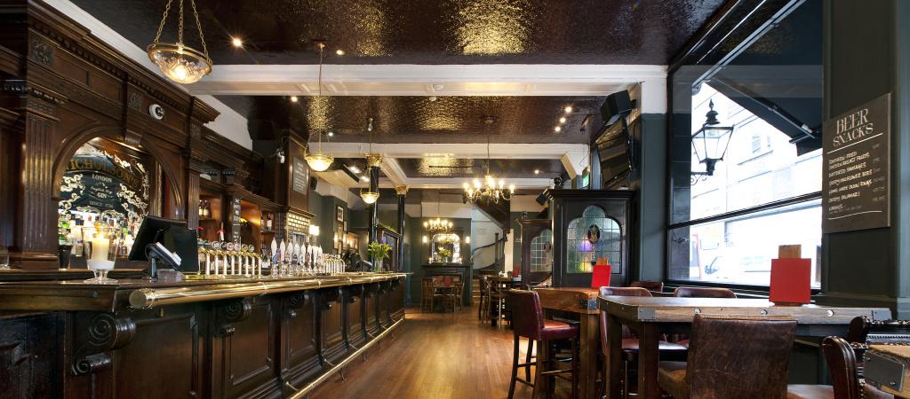 Best Sports Bars in LONDON - Woodins Shades