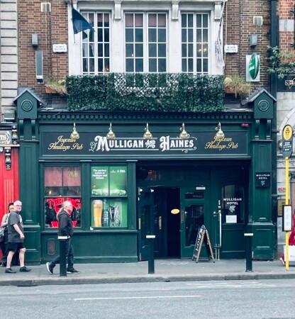 Best Sports Bars in Dublin - Mulligan and Haines