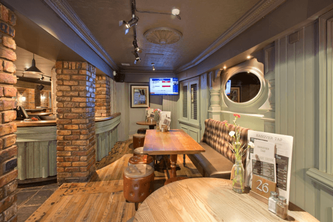 Best Sports Bars in Edinburgh - Hanover Tap Edinburgh