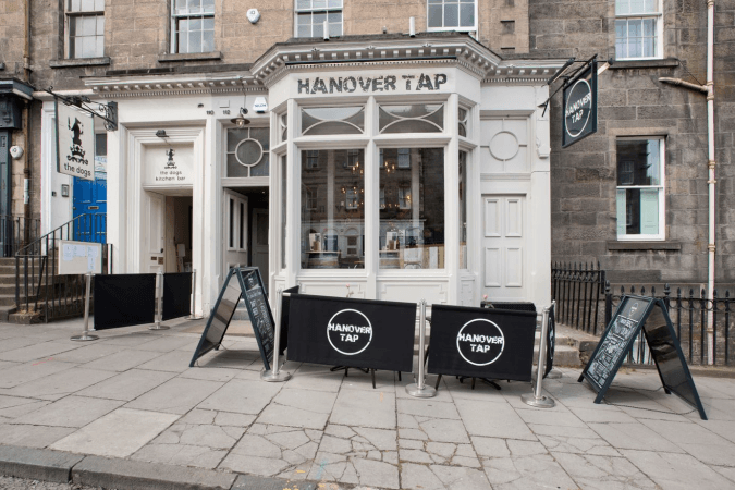 Best Sports Bars in Edinburgh - Hanover Tap Edinburgh