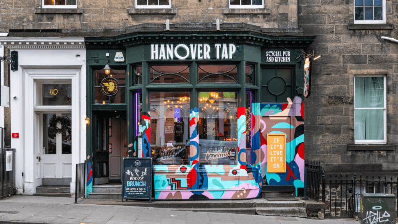 Best Sports Bars in Edinburgh - Hanover Tap Edinburgh
