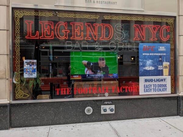 Best Sports Bars in New York - The Football Factory at Legends