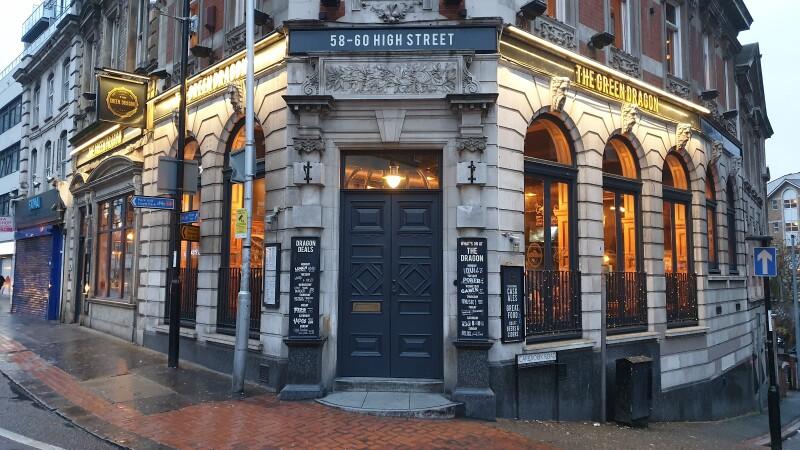 Best Sports Bars in London - The Green Dragon Croydon