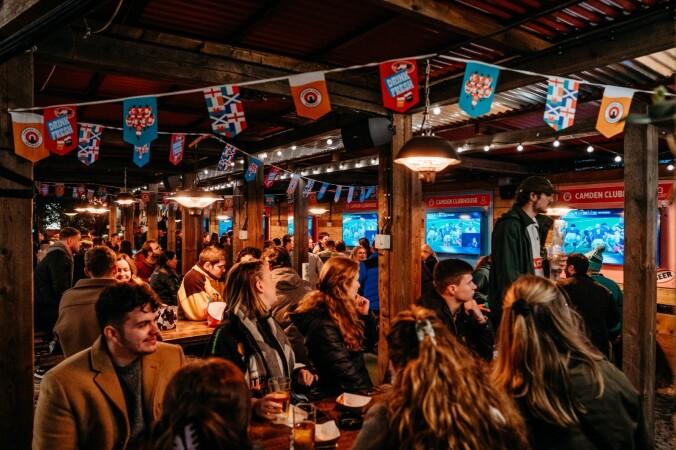 Best Sports Bars in London - Flat Iron Square