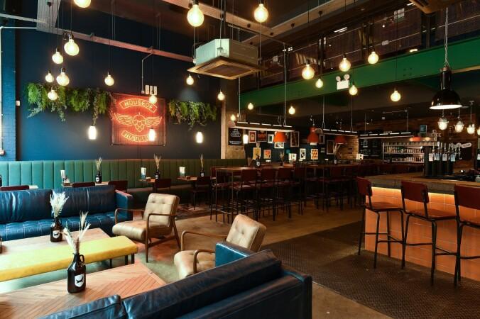 Best Sports Bars in Manchester - BrewDog Manchester Peter Street