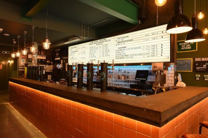 Best Sports Bars in Manchester - BrewDog Manchester Peter Street