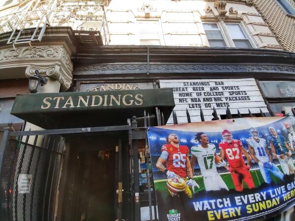 Best Sports Bars in New York - Standings