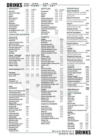 Best Sports Bars in Ayr - Willie Wastle's Sports Bar & Restaurant