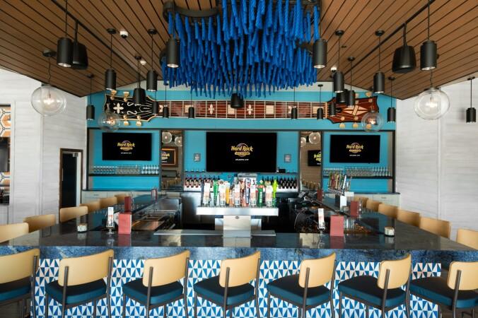 Best Sports Bars in Atlantic City - Hard Rock Cafe Backstage @ Hard Rock Casino AC