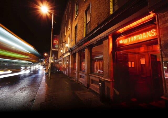 Best Sports Bars in Dublin - THE WORKMAN'S CLUB