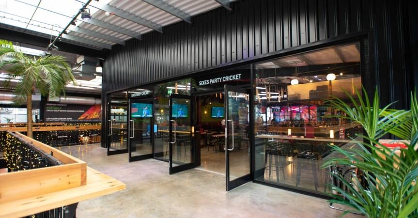 Best Sports Bars in Wembley - Sixes Boxpark Wembley