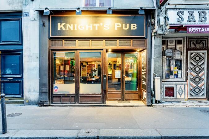 Les Meilleurs Bars à Paris - Knight's pub
