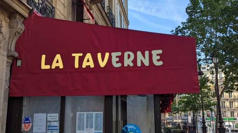 Les Meilleurs Bars à Paris - La Taverne Paris