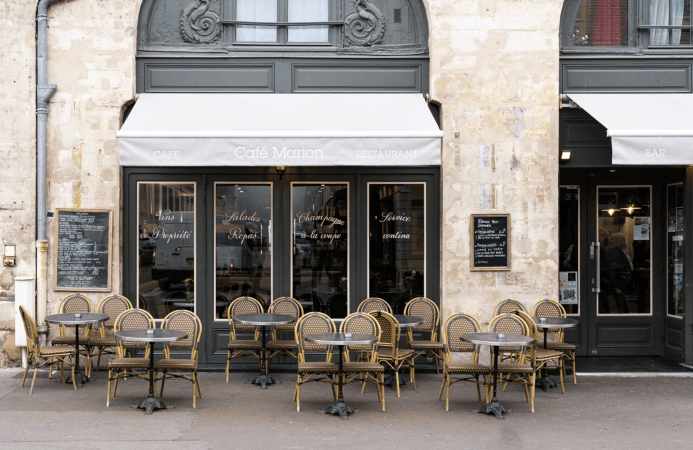 Les Meilleurs Bars à Versailles - Café marion