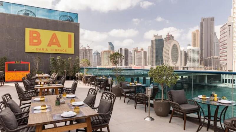 Best Sports Bars in Dubai - Bai Bar & Terrace